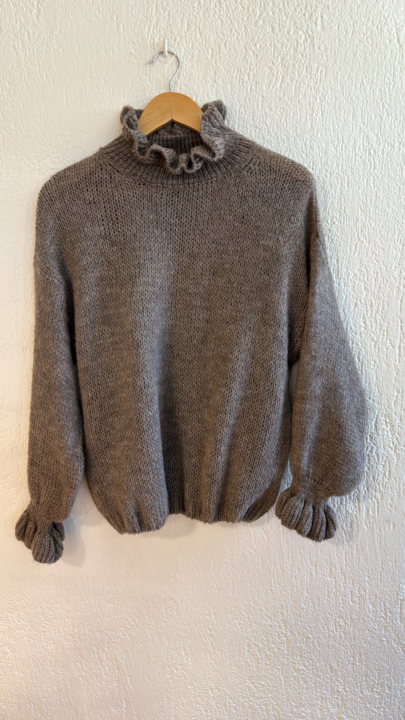 Maglia caramel taupe