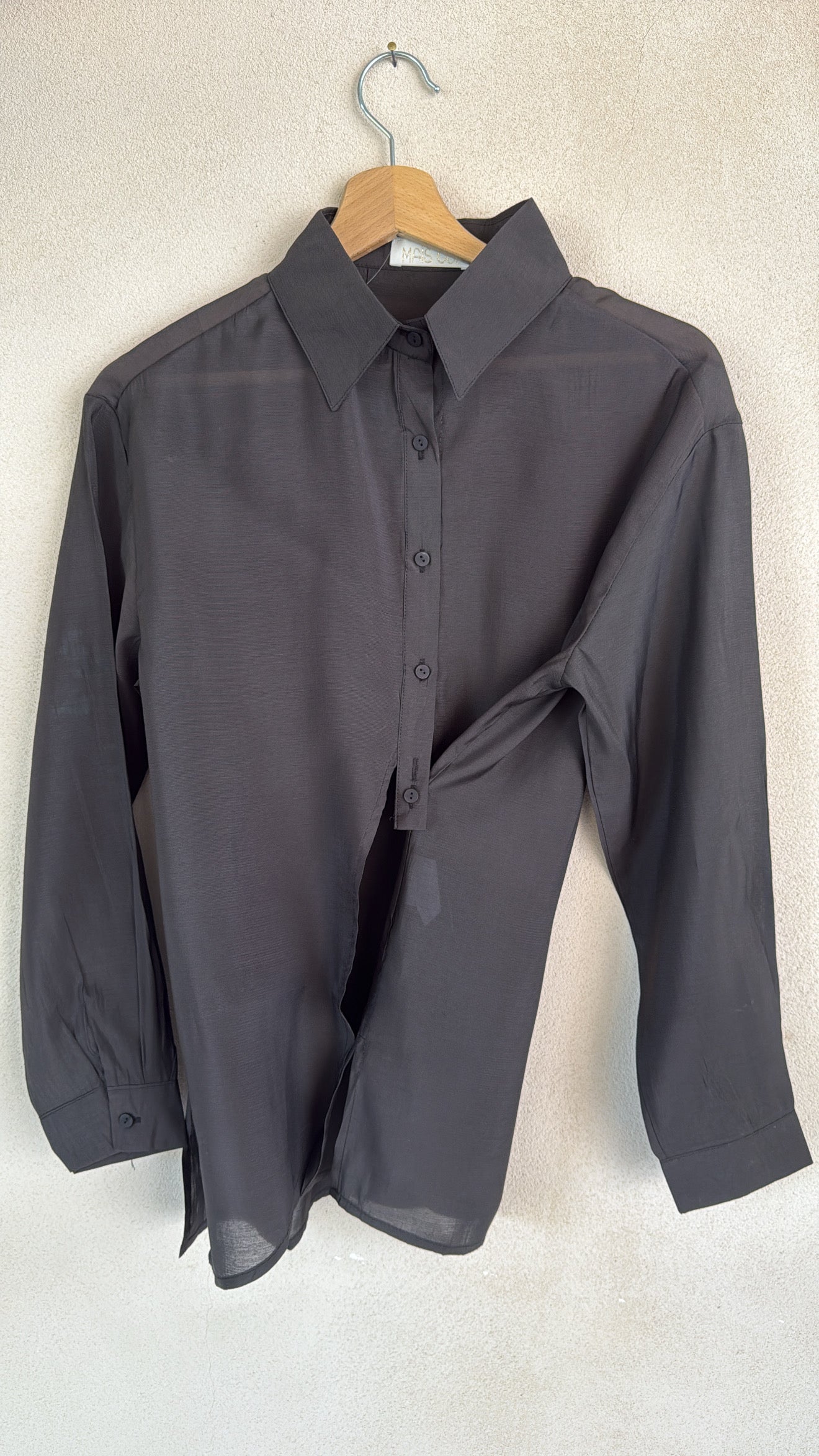 Camicia Greta piombo