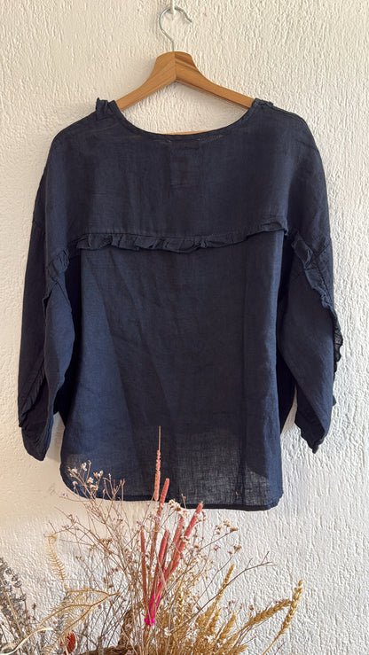 Blusa Gioelle navy