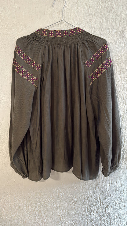 Camicia Etienne verde