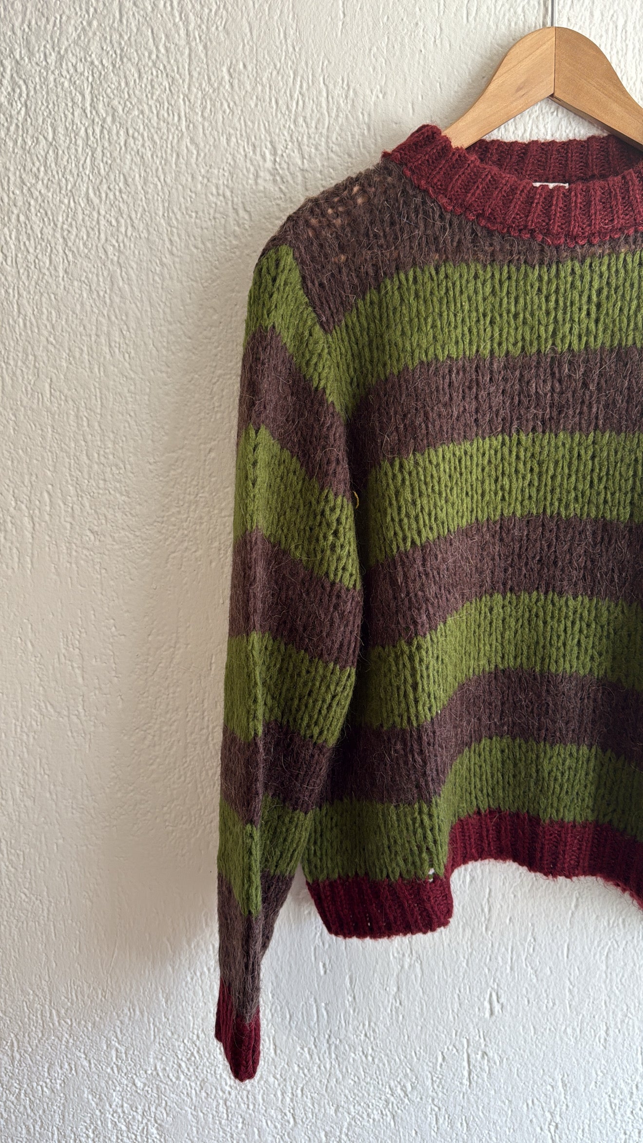 Maglia Natalina verde-choco