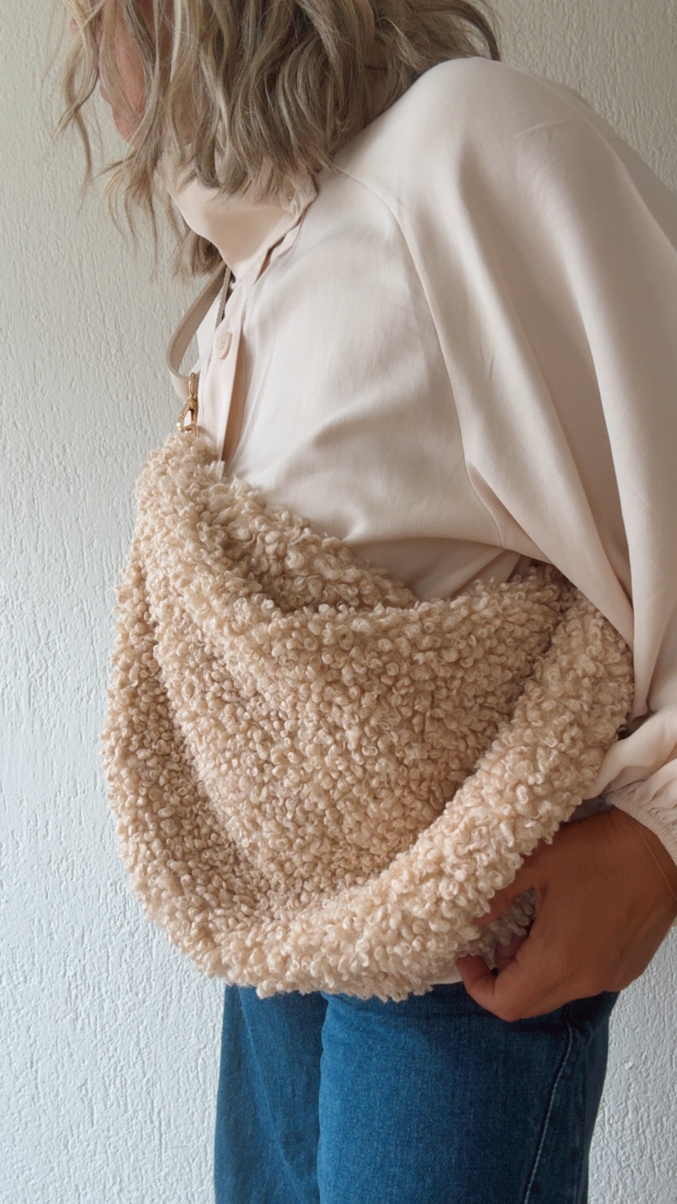 Borsa Rufos teddy natural