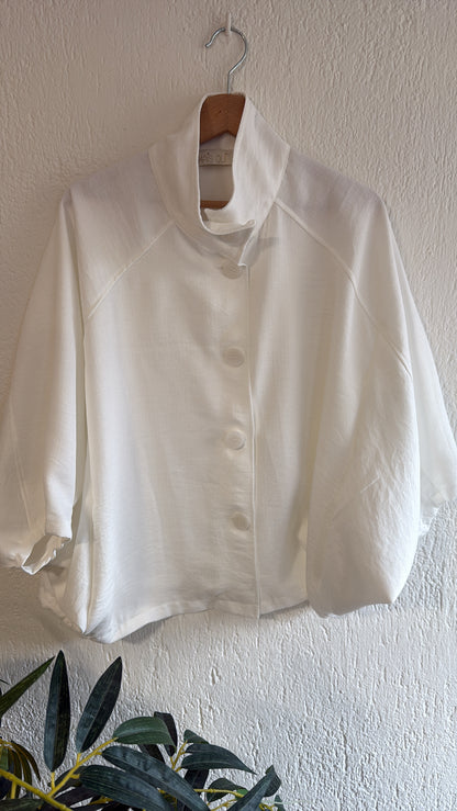 Giacca Boho bianca