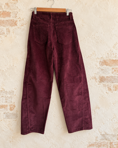 Pantalone Paco burgundy