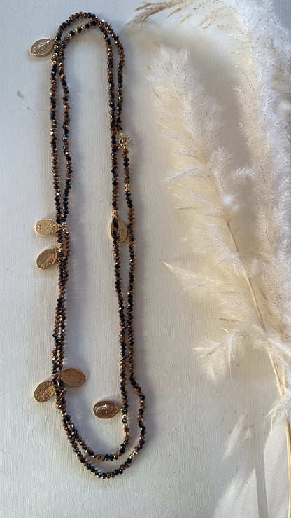 Collana Rosario Choco