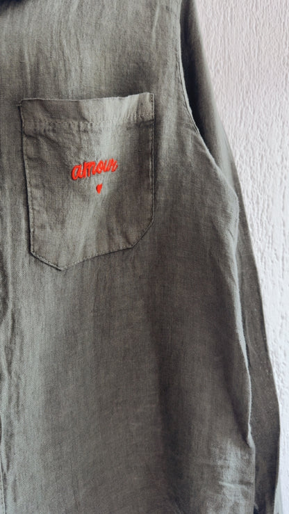 Camicia Amour military