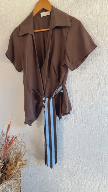 Blusa Parael choco
