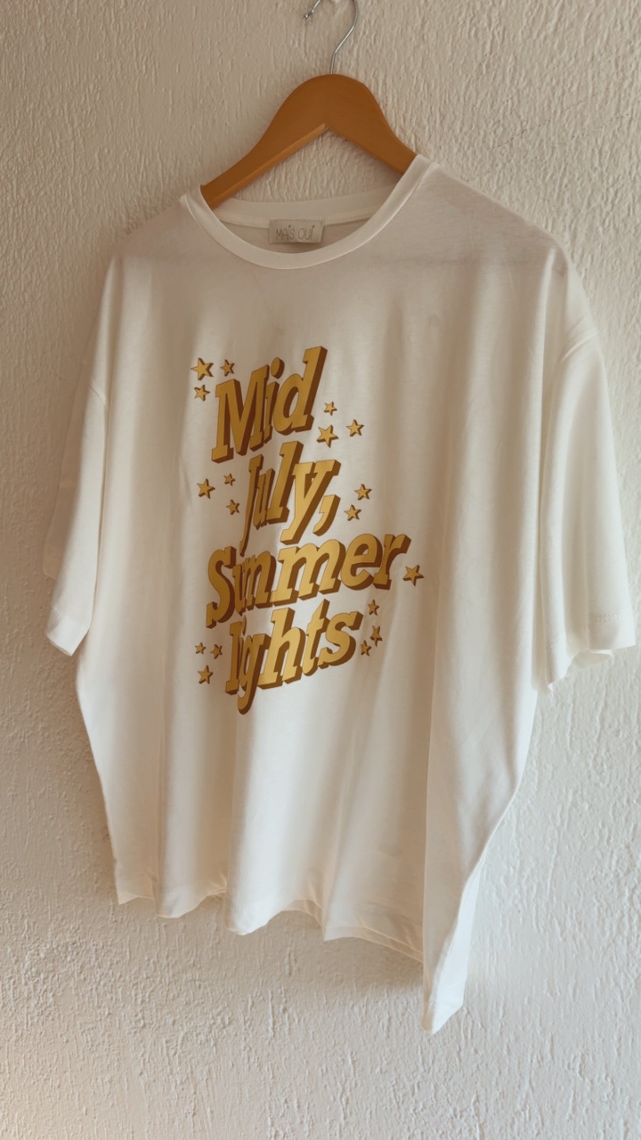 T-shirt Vintage white