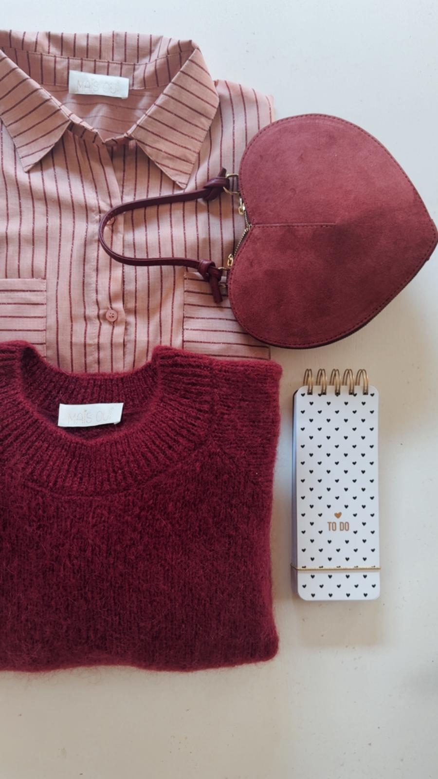 Maglia Bonnie Burgundy