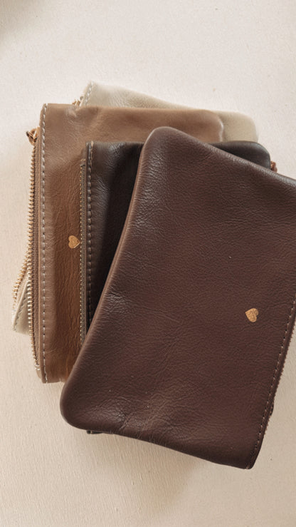 Pochette Lovely medium choco