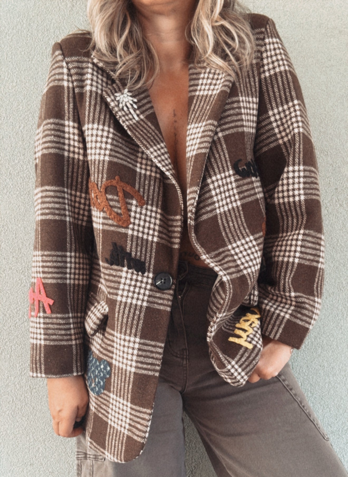 Giacca Date milk coffee