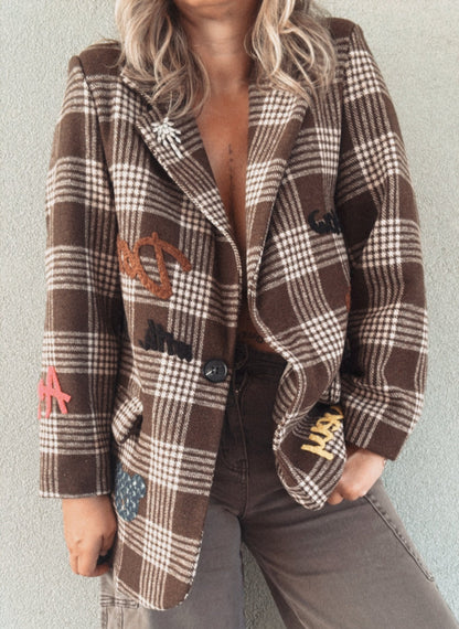 Giacca Date milk coffee