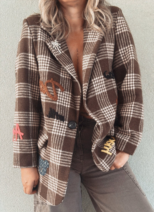 Giacca Date milk coffee