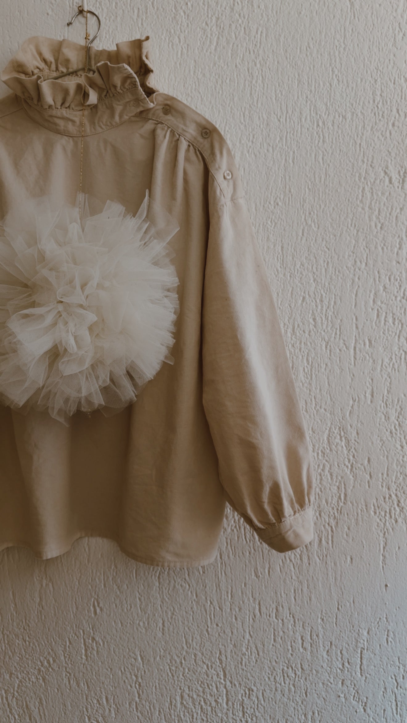 Camicia Demetra gesso