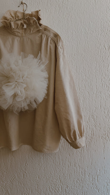 Camicia Demetra gesso