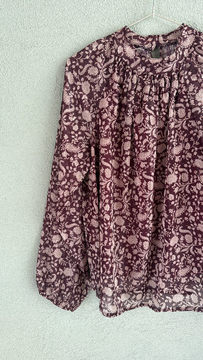 Camicia Alaia Burgundy