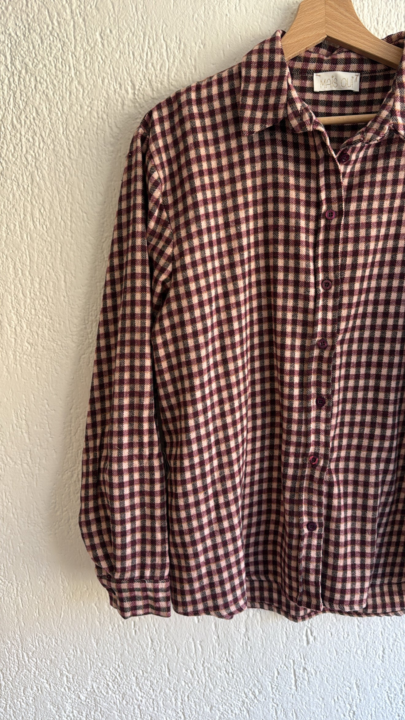 Camicia Lola burgundy