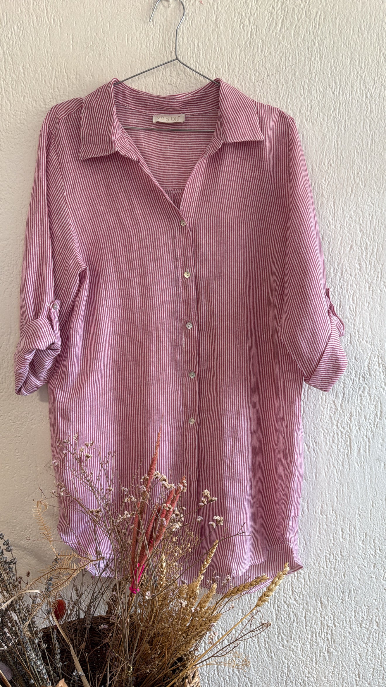 Camicia Martinika fragola