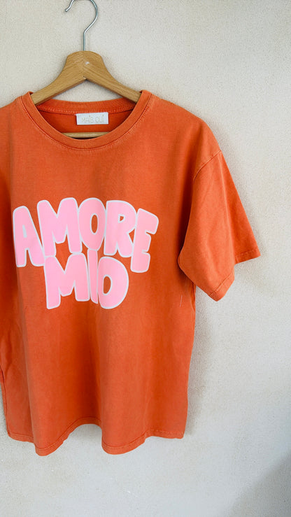 T-shirt AMORE MIO orange
