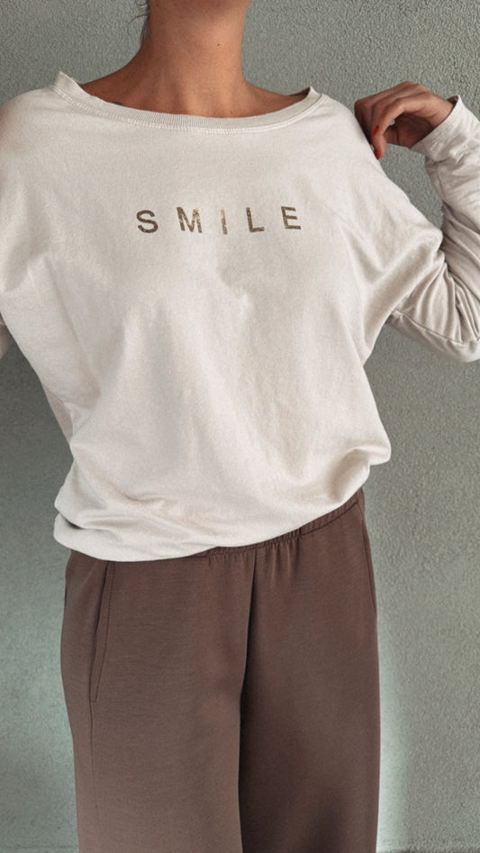 T-shirt Smile natural