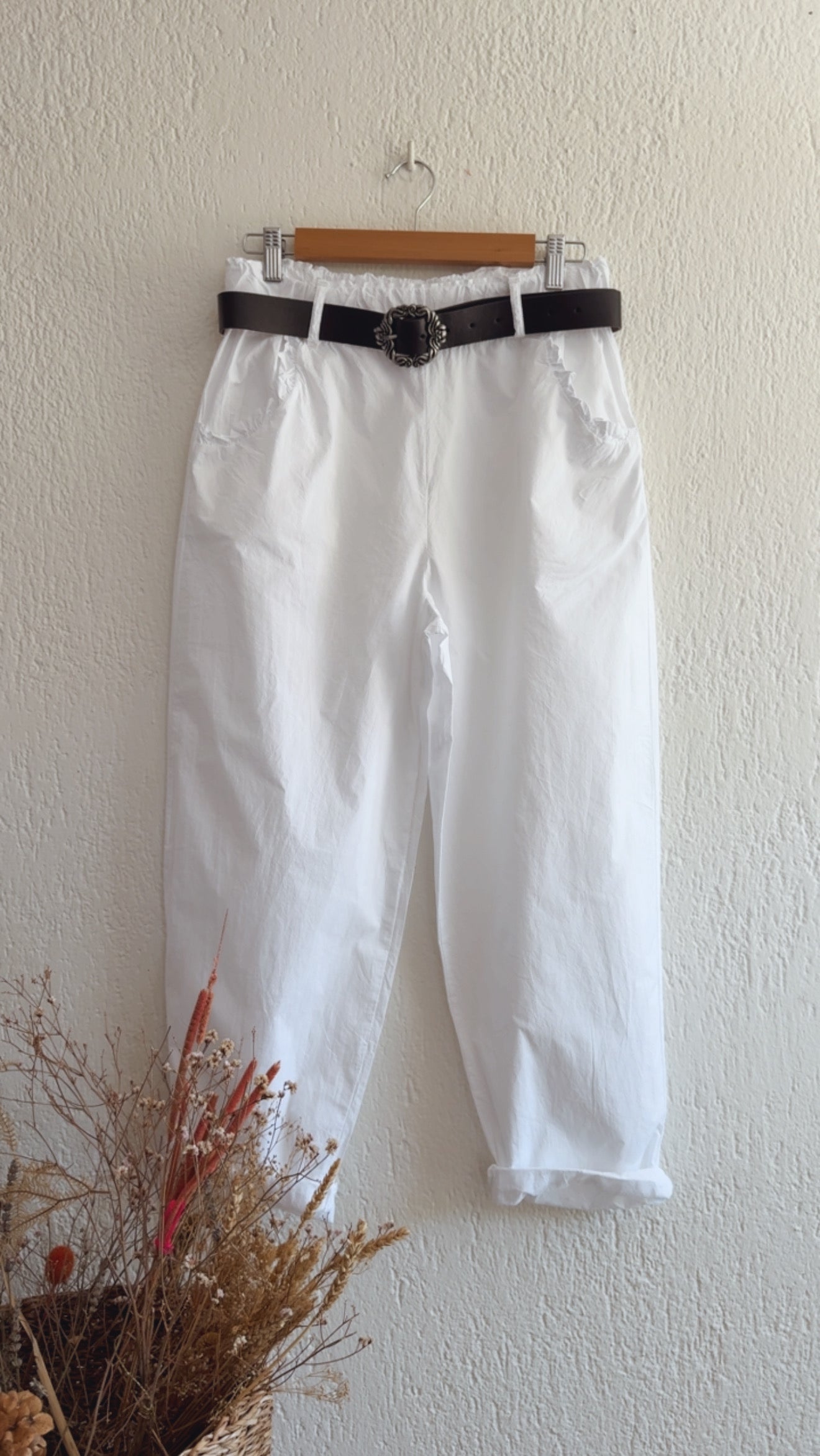 Pantalone Camille white