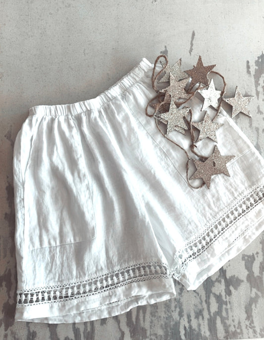 Short Cannes bianco