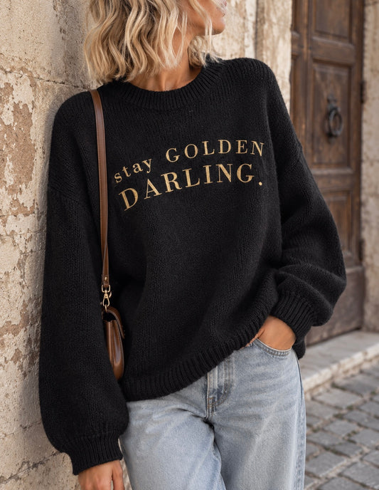 Maglia Stay Golden black