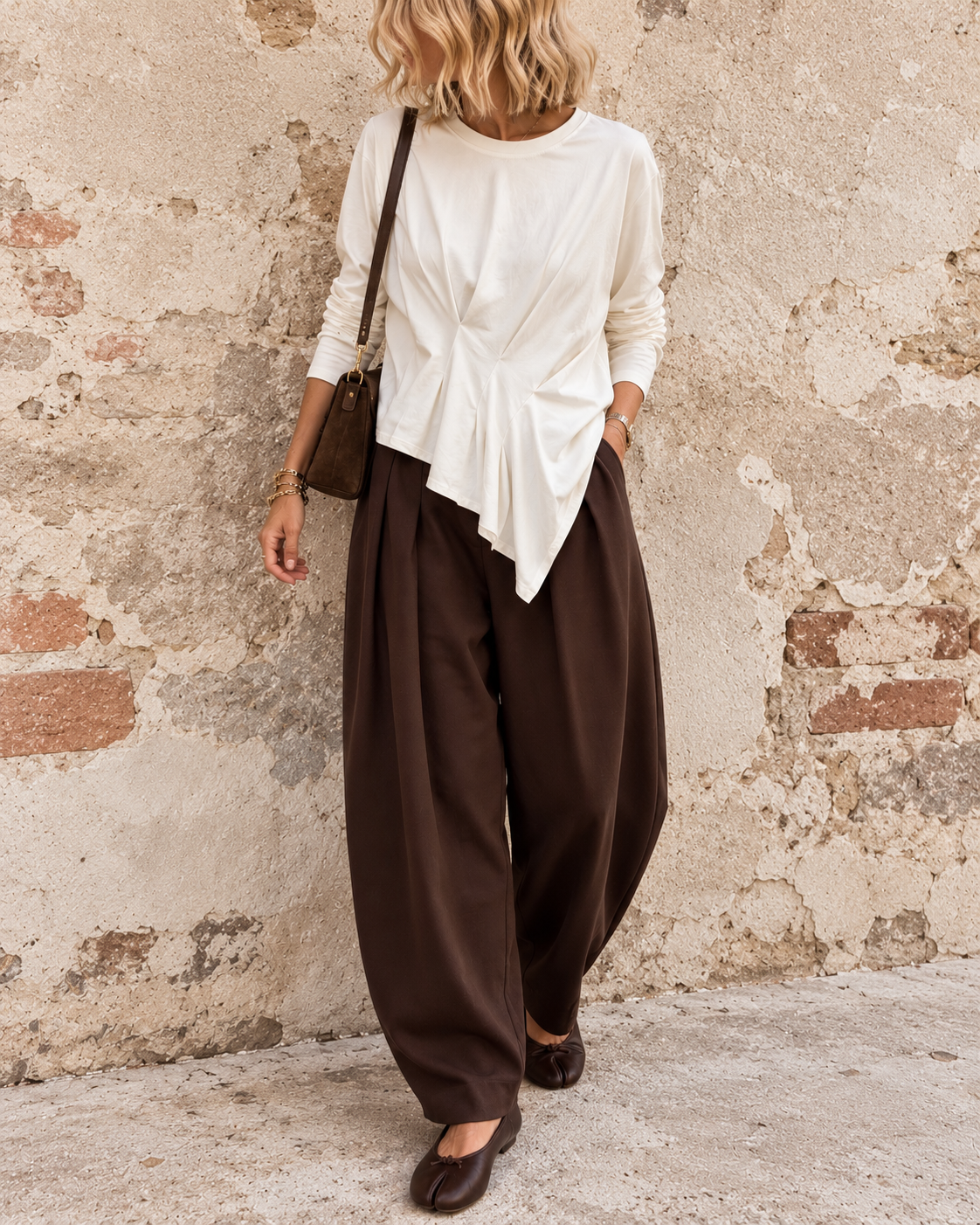 Pantalone Austin coffee