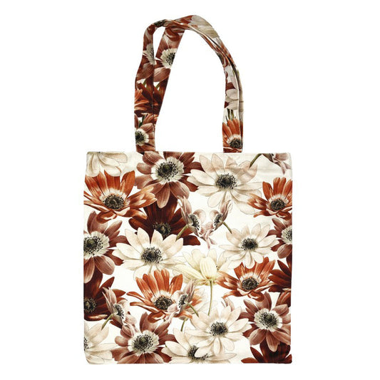 Borsa shopper fantasia Gerbere