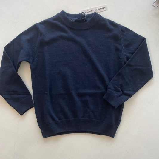 Pullover girocollo navy