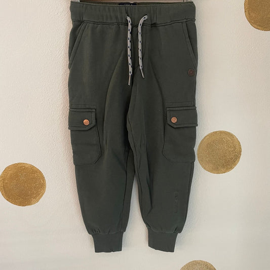 Pantalone cargo verde militare